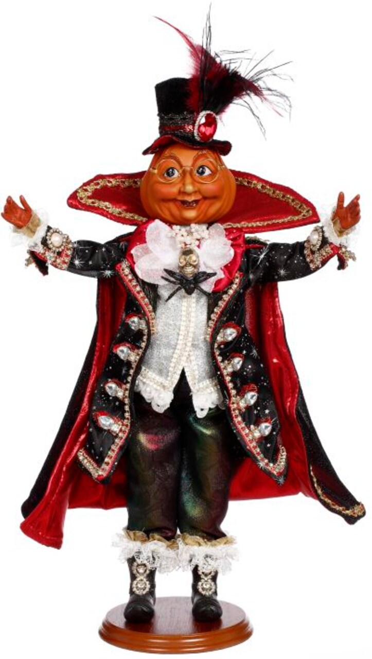 Mark Roberts Mark Roberts Halloween Mr. Pumpkin Head Collectible Figurine, Small - 20"